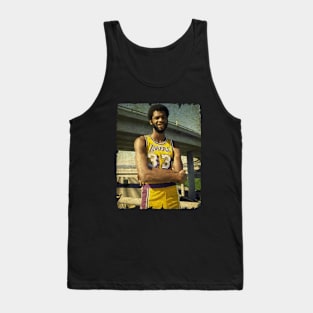 Kareem Abdul Jabbar in Los Angeles Highway Tank Top